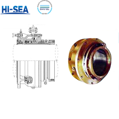 What is a marine water lubrication stern shaft end face sealing apparatus